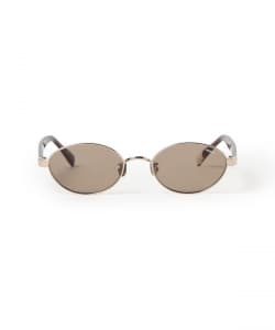 FETICO × BLANC / オーバル メタルフロント サングラス