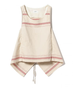 ▲【ショップ限定商品】quitan / Antique Linen utility top ▲