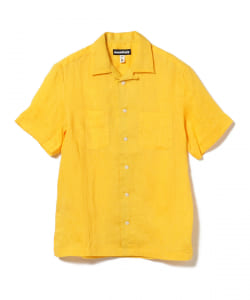 ＜MEN＞Monitaly / バケーション シャツ イエローリネン