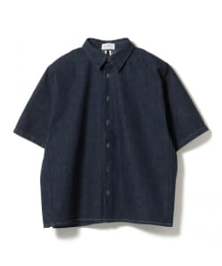 ＜MEN＞quitan / デニム ハーフ スリーブ シャツ