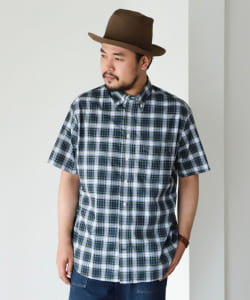 Gitman Vintage / Archive チェック半袖シャツ◎