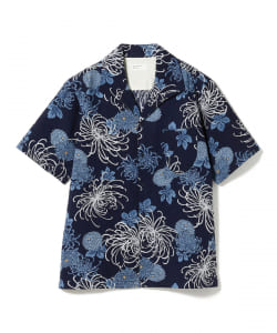 ＜MEN＞UNIVERSAL WORKS / フラワープリント オープンカラーシャツ