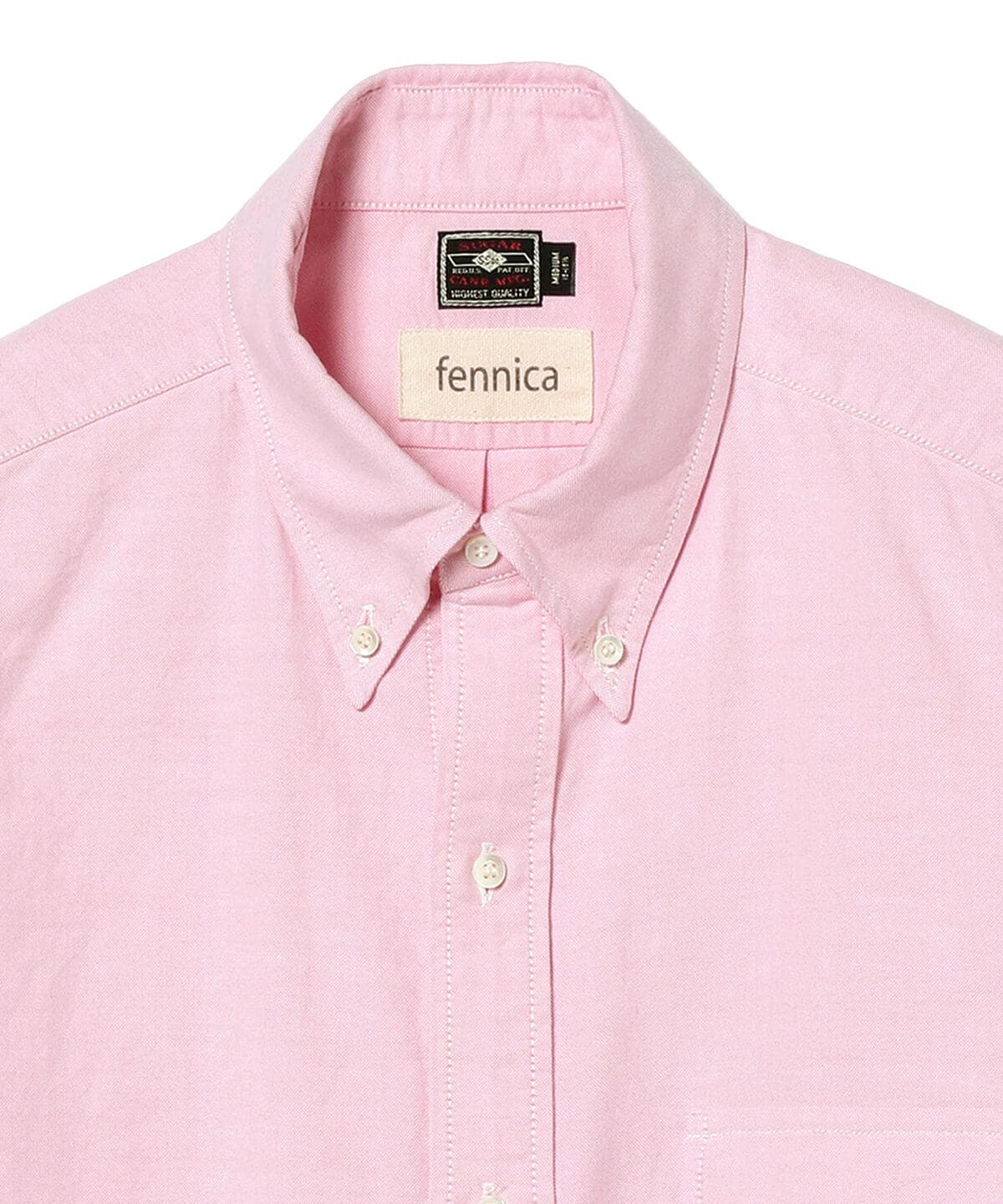 SUGAR CANE × fennica / 別注 College Button Down Shirt Oxford