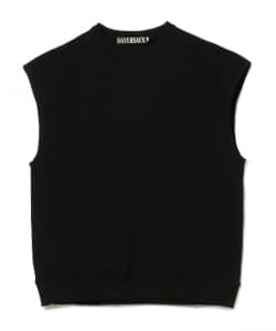 HAVERSACK / 30/7ヘビーウェイト裏毛カットオフベスト
