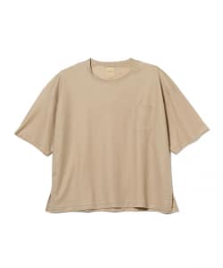Sanca / RAMIE PIQUE POCKET CREW ポケットクルーTシャツ