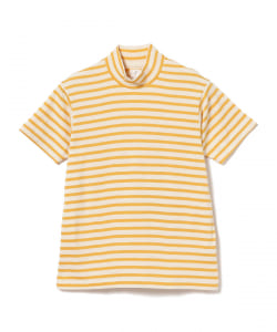 ＜MEN＞ANATOMICA / モックネック ボーダーTシャツ
