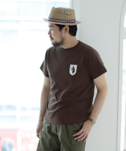 NECESSARY or UNNECESSARY × fennica / 別注 熊ワッペン Tシャツ