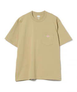 DANTON / 天竺コットンポケットロゴ クルーネック半袖ポケットTシャツ
