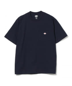 DANTON / 天竺コットンポケットロゴ クルーネック半袖ポケットTシャツ