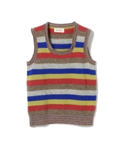 Jamiesons Knitwear × fennica / 別注 HIPPIE RASTA ニットベスト