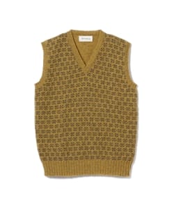 ＜MEN＞Jamiesons Knitwear × fennica / 別注 Vネック ニットベスト