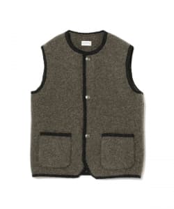 〈MEN〉STAPF / Tyrolean Vest ラウンドネックチロリアンベスト