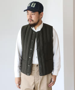 ＜MEN＞ROCKY MOUNTAIN FEATHERBED / SYN TWEED ベスト