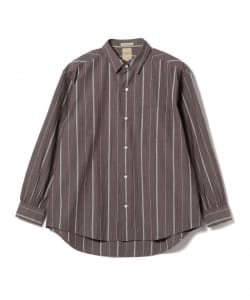 Sanca / WASHER STRIPE MINI REG ワッシャーストライプシャツ