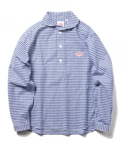 DANTON / ＜Men's＞ ギンガム ラウンドカラーシャツ