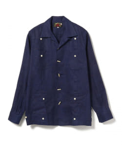 ＜MEN＞MISTER FREEDOM × SUGAR CANE  / YUKATAN　INDIGO LINEN メリダナ シャツ