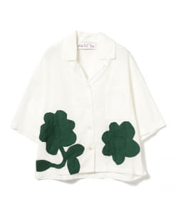 ＜WOMEN＞dahl'ia / フラワーパッチワーク シャツ ブラウス