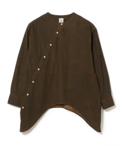 ＜UNISEX＞ 傳tutaee / zakuro シャツ 柿渋泥染め