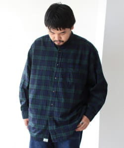 orSlow / ルーズフィット スタンドカラーシャツ