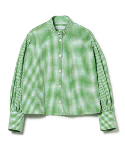 SETTO / GINGHAM OKKAKE SHIRT ギンガムチェック オッカケシャツ