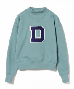 ＜WOMEN＞dahl'ia / "D" レタード ハイネック スウェット トップス