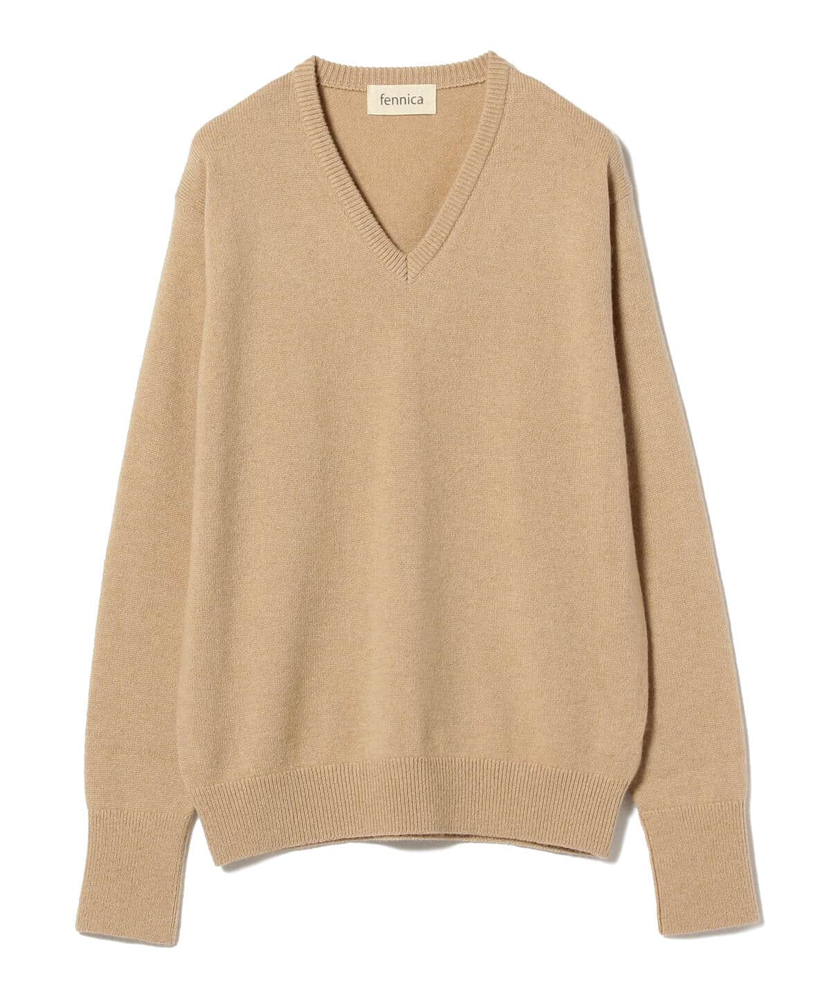 fennica / Camel Hair Sweater キャメルヘアセーター-
