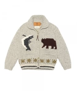 CANADIAN SWEATER COMPANY×fennica / ＜Men's＞HOKKAIDO COWICHAN(zip type)【画像削除】