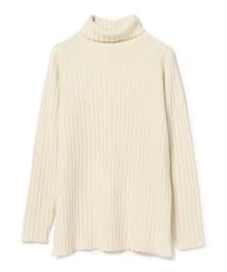 ＜WOMEN＞homspun / タートルネック ニット