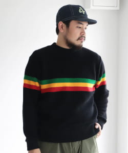 NECESSARY or UNNECESSARY × fennica / 別注 ラスタ セーター