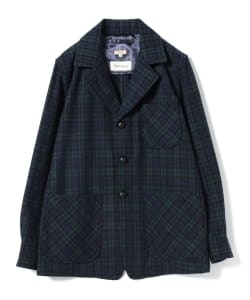 ＜WOMEN＞Sanca × fennica / 別注 シャドー プラッド ジャケット