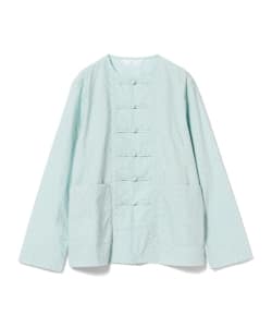 ＜WOMEN＞homspun / 小花プリント ノーカラー チャイナジャケット