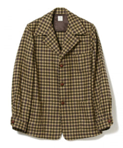 ＜MEN＞ANATOMICA / チェック ウール ローファージャケット
