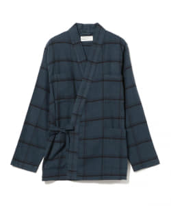 ＜MEN＞ UNIVERSAL WORKS / 京都ワークジャケット ブルーブラッシュドチェック