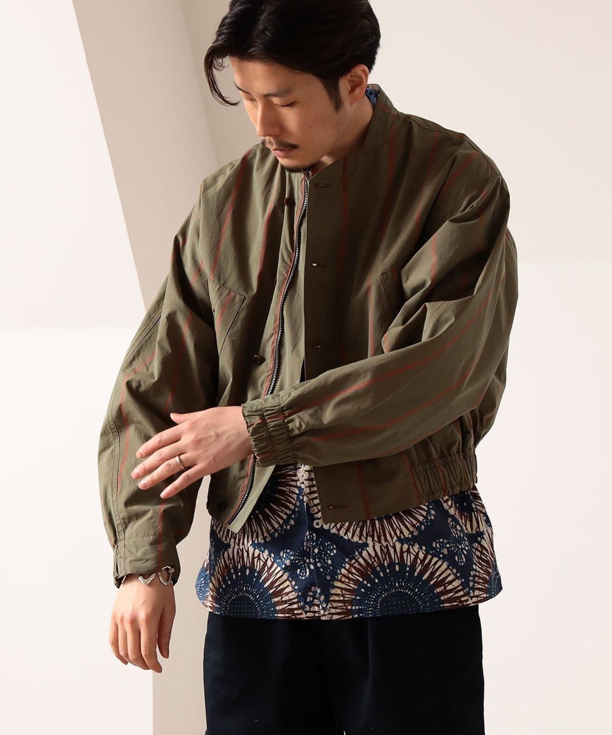 AURALEE SILK TAFFETA SHORT BLOUSON - ブルゾン