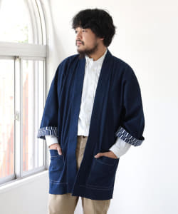SHIO × 名取屋染工場 × fennica / 別注 ハンテン ジャケット