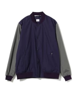 ＜MEN＞NECESSARY or UNNECESSARY / コットン スタジアムジャケット