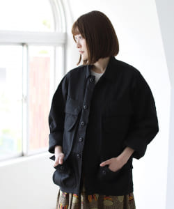 ＜WOMEN＞BUZZ RICKSON'S × fennica / 別注 BLACK ジャングルファティーグ トロピカルジャケット