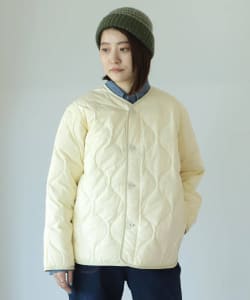 ＜WOMEN＞ORCIVAL / キルトダウン ノーカラージャケット