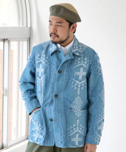 ＜MEN＞SUGAR CANE / ネイティブ アメリカン デニムワークコート