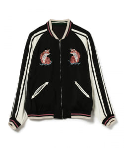 TAILOR TOYO / Early 1950s Style Acetate Souvenir Jacket KOSHO & CO. Special Edition BAMBOO & TIGER × TIGER PRINT