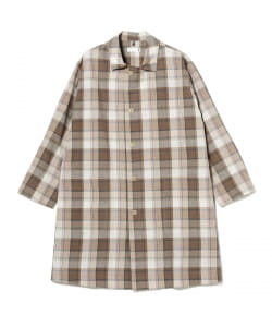 ts(s) / Madras Plaid Cotton Linen Cloth Shirt Coat