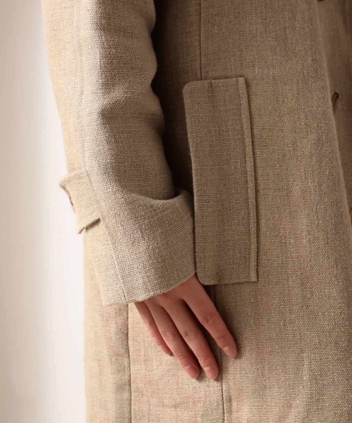 fennica (fennica) S.E.H KELLY / BALMACAAN BURLAP LINEN（不锈钢领 ...