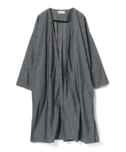 ＜UNISEX＞NEGATIVE DENIM / シャンブレー ロングコート
