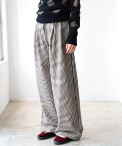 dahl'ia / チェックパンツ