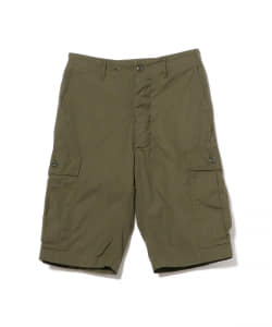 BUZZ RICKSON'S / TROUSERS MEN'S COTTON WIND RESISTANT POPLIN, OLIVE GREEN, ARMY SHADE 107 SHORTS