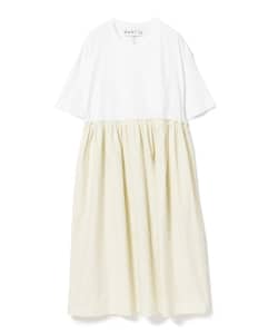 ＜WOMEN＞dahl'ia / ギャザー切替え リメイク ワンピース