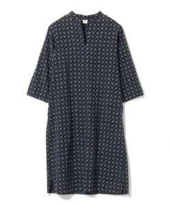 GOOD WEAVER × fennica / 別注 久留米絣 プルオーバー ワンピース