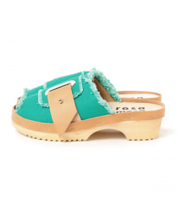 ＜WOMEN＞rosa mosa / キャンバス クロッグス ◎ ◆