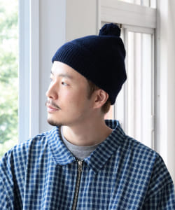 cableami / BABY ALPAKA WATCH CAP with POM