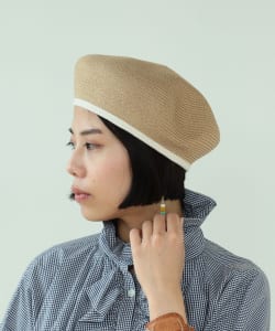 cableami × fennica / 別注 COTTON BRAID BERET